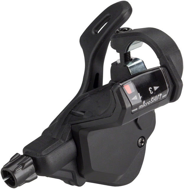Set Cambi MicroSHIFT TS39-8, 8 Velocità, Triplo, Indicatore Ottico, Pollice-tap