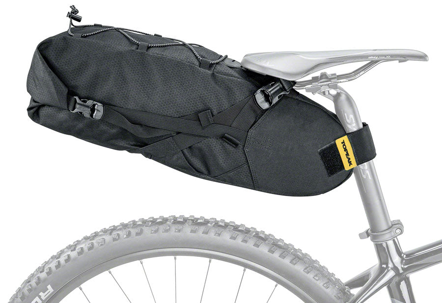 TOPEAK BACKLOADER 10L & MIDLOADER 3ℓ Amazon.com: Topeak BackLoader Bike Bag (Black) - Large - 10L