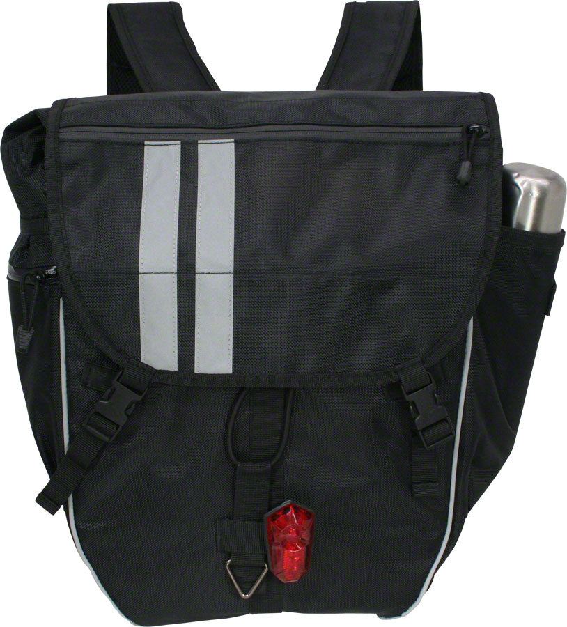 Banjo Brothers Waterproof Backpack Pannier: Black – Unlimited Biking