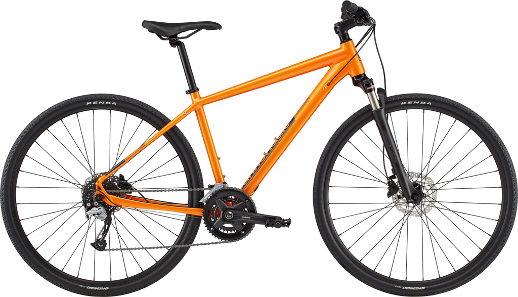 HOT Hybrid Bike Orange Cannondale Bike Cannondale Quick Cx