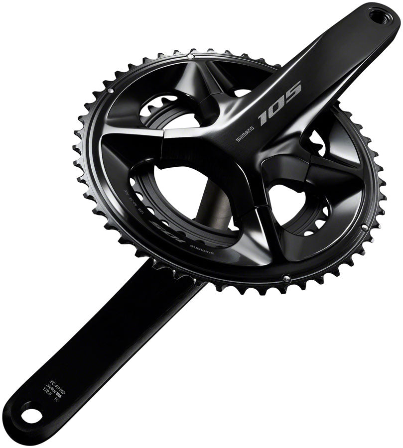 Shimano 105 クランクアーム FC-R7100 165mm Shimano 105 FC-R7100 Crankset – Unlimited Biking