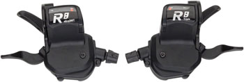 microSHIFT R8 Trigger Shifter Set, 8-Speed Road, Triple, Optical Indic ...