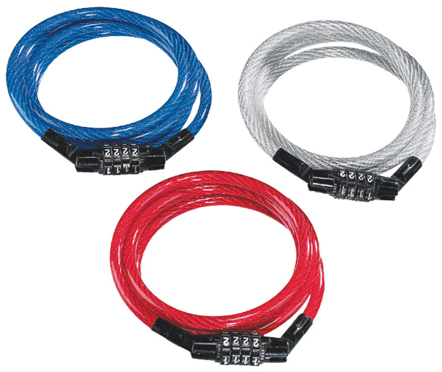 Abus Tresor 6412C Cable Lock - Combination 2.8 With Bracket Black - LK1046
