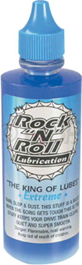 Rock-N-Roll Gold Bike Chain Lube - 4 fl oz, Drip - Big Wheel Cycles USA