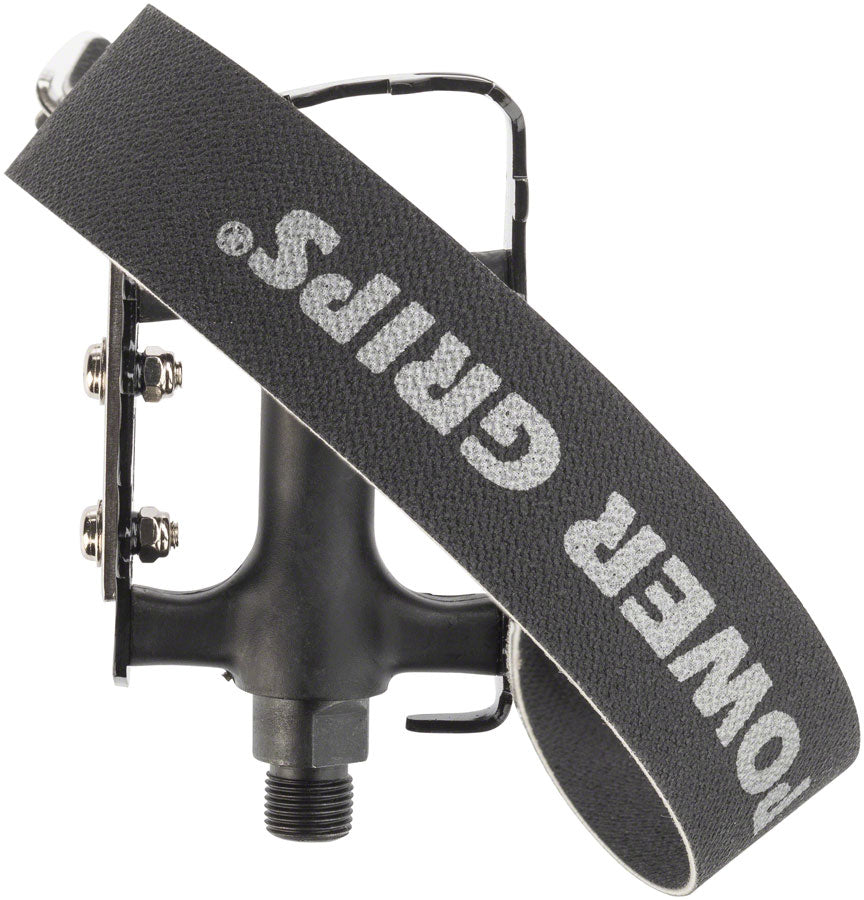 power grip pedal Power Grip Sport Pedals and Strap Set, Black
