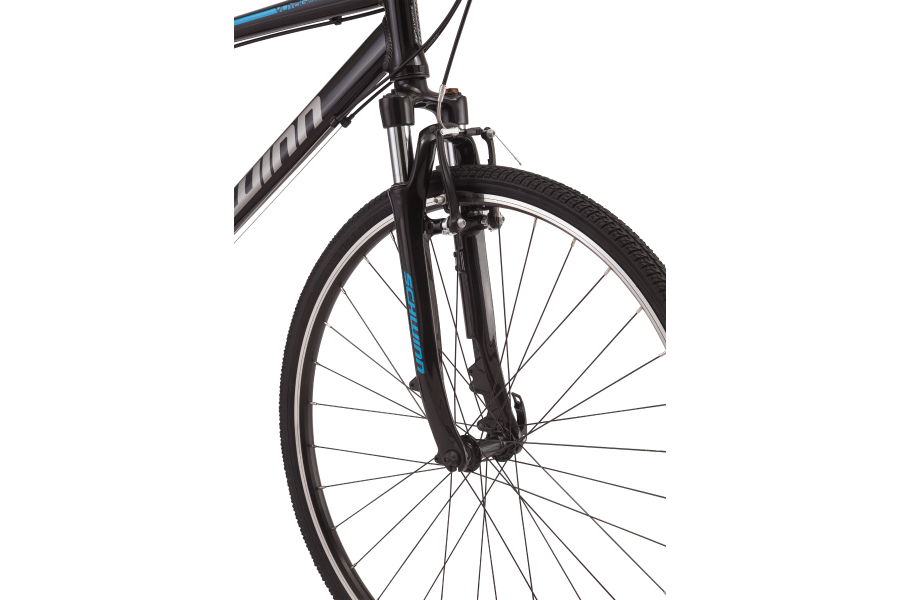 schwinn men's voyager 3 700c wheel hybrid bicycle Schwinn Voyageur 700c Small Black